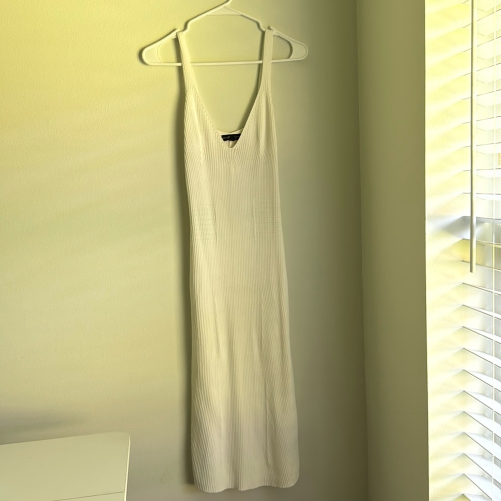 Guess Ribbed Midi Dress